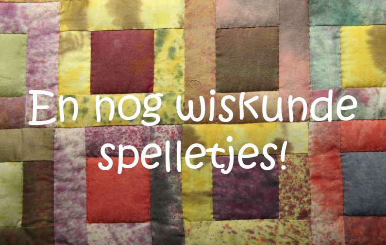 Of nog andere denkspelletjes